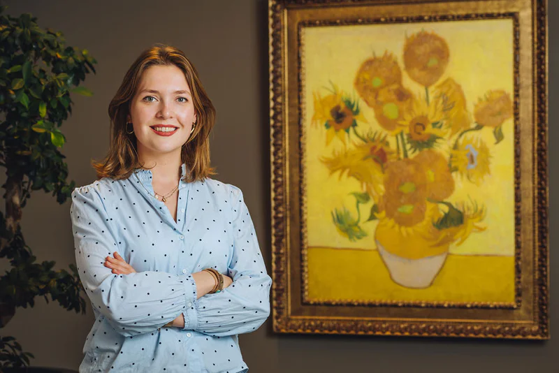 Rosemarijn Voorhuis, Relationship Manager Sunflower & Theo van Gogh Circle (foto: Jelle Draper